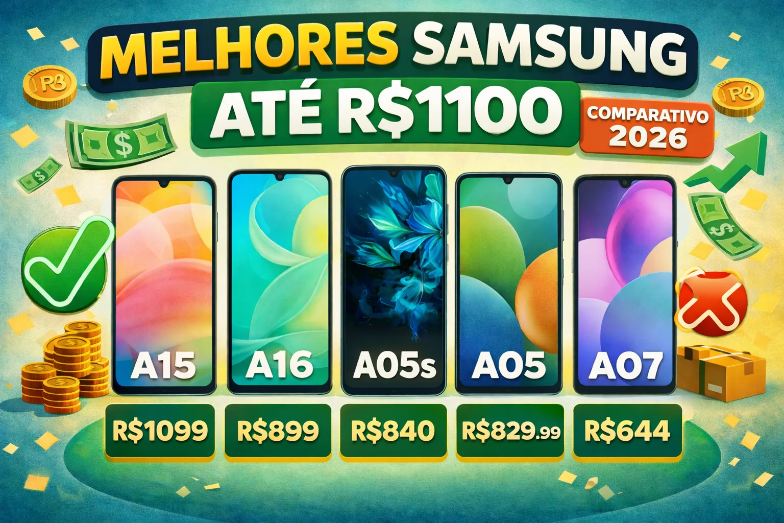 Melhores Samsung até R$1100 em 2026 — Comparativo Real📱 chatgpt image 12 de jan. de 2026, 14 59 18