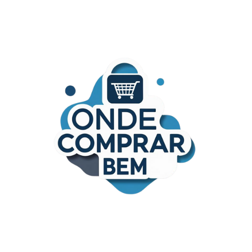 onde comprar bem logo blue and grey
